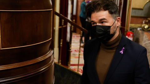 Gabriel Rufián al Congrés. Juan Carlos Hidalgo EFE