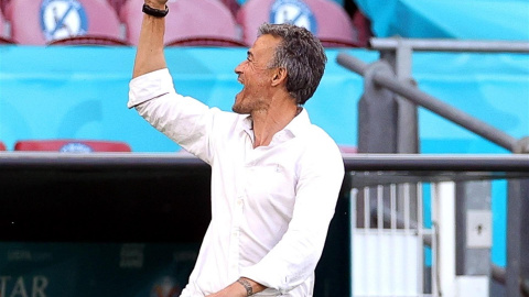El entrenador de la selección española, Luis Enrique.- EFE El entrenador de la selección española, Luis Enrique.- EFE