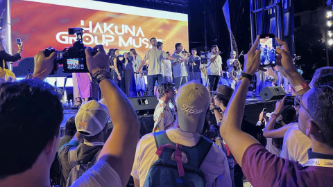 La plaza Martim Moniz de Lisboa se ha convertido en esta JMJ en el "Parque Cristonautas".- Cristina Cabrejas / EFE La plaza Martim Moniz de Lisboa se ha convertido en esta JMJ en el "Parque Cristonautas".- Cristina Cabrejas / EFE