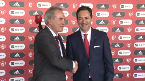 Cordialidad entre los dirigentes de los equipos semifinalistas de la Copa Cordialidad entre los dirigentes de los equipos semifinalistas de la Copa