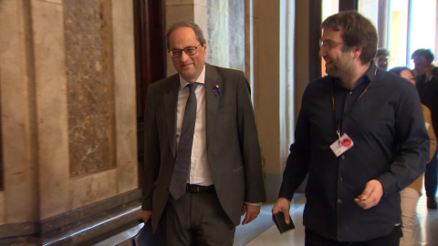 Torra insiste en que el independentismo comparte un mismo objetivo Torra insiste en que el independentismo comparte un mismo objetivo
