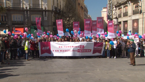 Manifestación en Madrid contra el "feminismo radical" Manifestación en Madrid contra el "feminismo radical"