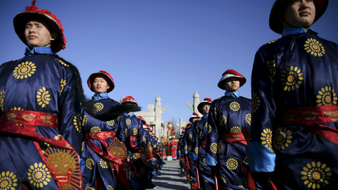 Celebración del Año Nuevo Chino en el Templo de la Tierra de Pekín, China. REUTERS/Damir Sagolj