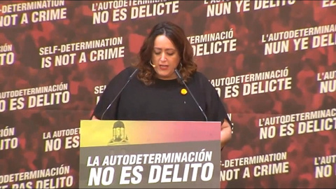 Patricia López: "No vamos a renunciar al derecho a la autodeterminación"