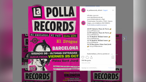 La Polla Records vende 80.000 entradas para su gira La Polla Records vende 80.000 entradas para su gira