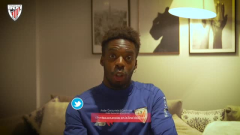Iñaki Williams: "Sueño con ganar la final de Copa" Iñaki Williams: "Sueño con ganar la final de Copa"