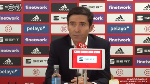 Marcelino: "Es un éxito llegar a las finales, pero después hay que competirlas" Marcelino: "Es un éxito llegar a las finales, pero después hay que competirlas"