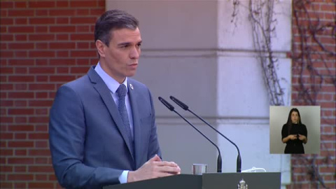 Sánchez sobre las "conductas incívicas" del rey emérito: "Siento el mismo rechazo que la mayoría de la ciudadanía española" Sánchez sobre las "conductas incívicas" del rey emérito: "Siento el mismo rechazo que la mayoría de la ciudadanía española"