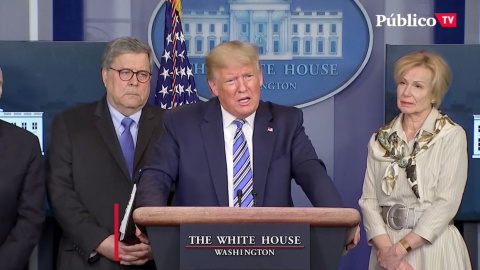 Donald Trump, impaciente por levantar las medidas antivirus Donald Trump, impaciente por levantar las medidas antivirus