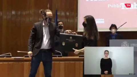 Ione Belarra toma posesión como ministra Ione Belarra toma posesión como ministra