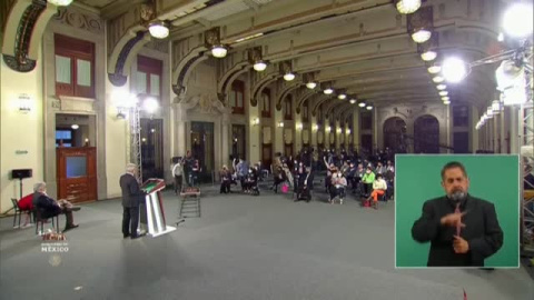 El presidente mexicano se pondrá la vacuna de Astrazeneca El presidente mexicano se pondrá la vacuna de Astrazeneca