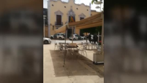 Un atraco de película en Alginet alerta a todo el pueblo Un atraco de película en Alginet alerta a todo el pueblo