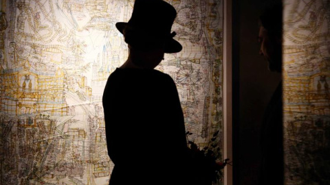 La reina Máxima de Holanda asiste a la apertura del Museo de Arte Outsider en el Hermitage en Amsterdam. EFE/Bas Czerwinski