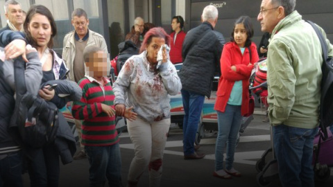 Heridos en el aeropuerto.- EUROPA PRESS