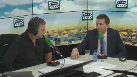 Manuel Moix siendo entrevistado por Carlos Alsina. /ONDA CERO Manuel Moix siendo entrevistado por Carlos Alsina. /ONDA CERO