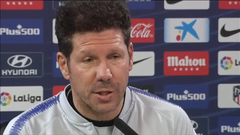 Simeone: "La sanción a Costa me parece exagerada" Simeone: "La sanción a Costa me parece exagerada"