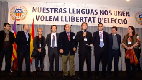 Un acte del Círculo Balear. Un acte del Círculo Balear.