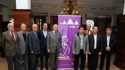 Una imatge del patronat de la Fundació Jaume III. FUNDACIÓ JAUME II Una imatge del patronat de la Fundació Jaume III. FUNDACIÓ JAUME II