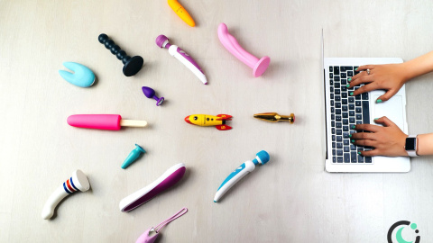 Imagen de un lote de juguetes eróticos para veganos. Javier Gamonal. Imagen de un lote de juguetes eróticos para veganos. Javier Gamonal.