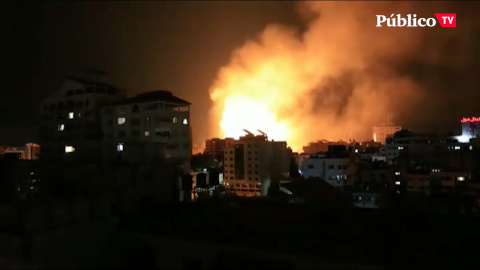 Quinto día de bombardeos sobre la franja de Gaza Quinto día de bombardeos sobre la franja de Gaza