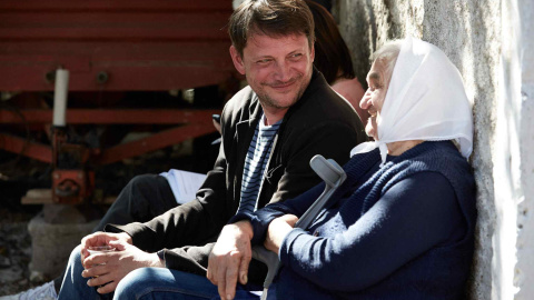 El cineasta croata Dalibor Matanic durante el rodaje de la película El cineasta croata Dalibor Matanic durante el rodaje de la película