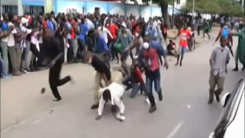 Primeros disturbios en Kenia tras imponerse toque de queda por coronavirus Primeros disturbios en Kenia tras imponerse toque de queda por coronavirus