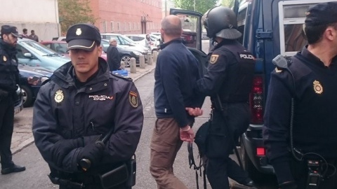 Una de las detenciones /EUROPA PRESS (Jesús Montero) Una de las detenciones /EUROPA PRESS (Jesús Montero)