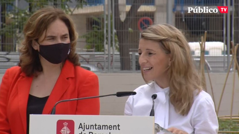 La crítica de Yolanda Díaz a los despidos en bancos con "beneficios obscenos" La crítica de Yolanda Díaz a los despidos en bancos con "beneficios obscenos"