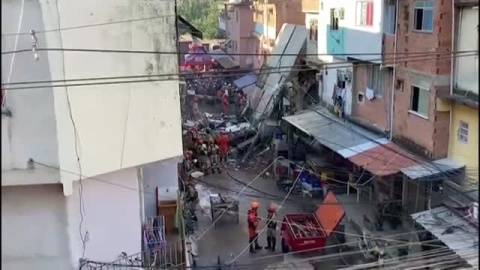 Tragedia en una favela de Rio de Janeiro Tragedia en una favela de Rio de Janeiro