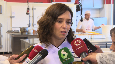 Ayuso dice que su lista es recibida con "ilusión" Ayuso dice que su lista es recibida con "ilusión"