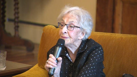 Ida Vitale: "Es más facil encontrar Sanchos en vida que Quijotes" Ida Vitale: "Es más facil encontrar Sanchos en vida que Quijotes"