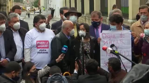 Convocan huelga general en Colombia Convocan huelga general en Colombia