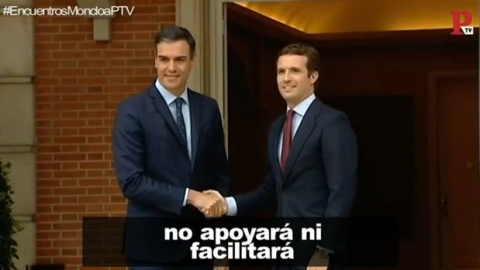 Comienzan las reuniones: hoy Sánchez y Pablo Casado Comienzan las reuniones: hoy Sánchez y Pablo Casado