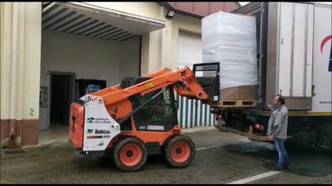 Entrega de mascarillas en La Rioja Entrega de mascarillas en La Rioja