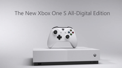 Microsoft presenta la versión All-Digital de su consola Xbox One S Microsoft presenta la versión All-Digital de su consola Xbox One S