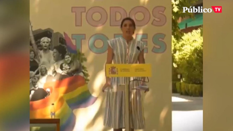 Irene Montero, sobre la 'ley trans': "Mandamos un mensaje poderoso a Europa" Irene Montero, sobre la 'ley trans': "Mandamos un mensaje poderoso a Europa"