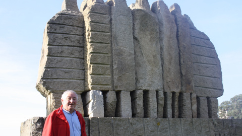 Suso Díaz en Santa Cruz (Oleiros, A Coruña).