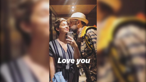 Laura Escanes siente cada vez más la vida que crece en su barriga Laura Escanes siente cada vez más la vida que crece en su barriga