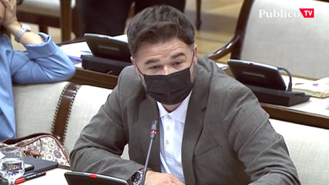 El repaso de Rufián a Cosidó en la Comisión de Investigación del 'caso Kitchen' El repaso de Rufián a Cosidó en la Comisión de Investigación del 'caso Kitchen'
