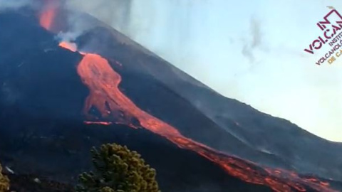 Las imágenes de la erupción del volcán de La Palma este lunes 25 de octubre de 2021. Las imágenes de la erupción del volcán de La Palma este lunes 25 de octubre de 2021.