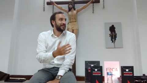 Emiliano Fittipaldi, autor de 'Lujuria'. / HENRIQUE MARIÑO Emiliano Fittipaldi, autor de 'Lujuria'. / HENRIQUE MARIÑO