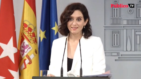 Ayuso, preocupada por la actitud de Sánchez: "Sus decisiones nos conducen a una ruptura" Ayuso, preocupada por la actitud de Sánchez: "Sus decisiones nos conducen a una ruptura"