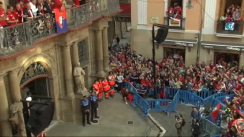 El Osasuna celebra su ascenso a Primera El Osasuna celebra su ascenso a Primera