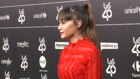 Aitana desmiente en redes que se haya operado los labios Aitana desmiente en redes que se haya operado los labios