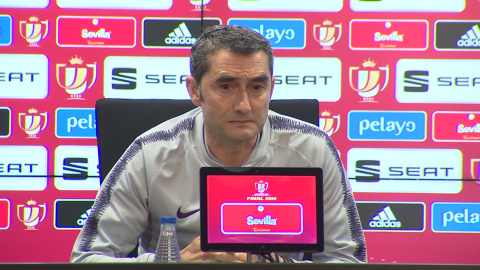 Valverde: "Hay que afrontar las cosas con entereza" Valverde: "Hay que afrontar las cosas con entereza"