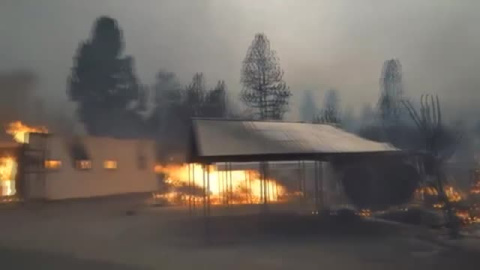 Dixie es ya el tercer incendio más grande de California Dixie es ya el tercer incendio más grande de California