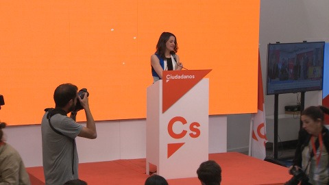 Arrimadas será la portavoz de Ciudadanos en el Congreso Arrimadas será la portavoz de Ciudadanos en el Congreso