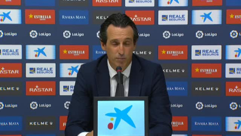 Unai Emery: "El empate es justo" Unai Emery: "El empate es justo"