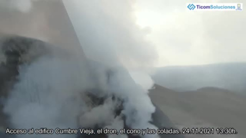 La erupción del volcán de La Palma es ya la más larga en la isla en más de tres siglos La erupción del volcán de La Palma es ya la más larga en la isla en más de tres siglos