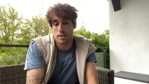 Javi Martínez explica el protocolo de seguridad en los entrenamientos con el Bayern Javi Martínez explica el protocolo de seguridad en los entrenamientos con el Bayern